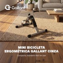 Mini Bicicleta Ergométrica Cicloergômetro Gallant Cinza com Display GBE1HNAACZ