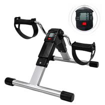 Mini Bicicleta Fisioterapia Display Digital Portátil Pedal Exercitador Braços e Pernas Compacta Mini Bicicleta Fisioterapia Display Digital Portátil Pedal Exercitador Braços e Pernas Compacta