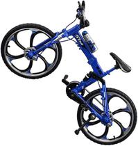 Mini bicicleta zinco dedo bike modelo de minil menino brinquedos ( azul )
