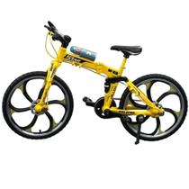 Mini Bicicletas Colecionáveis de Brinquedo em Metal Bike Infantil de Miniatura com Pedal
