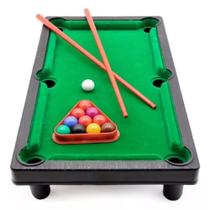 Mini Bilhar Sinuca Infantil Mesinha Snooker Dia Das Criança Brinquedo Familiar