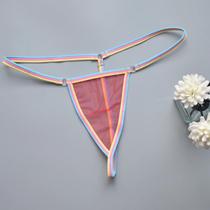 Mini Biquíni Colorido Para Mulheres, Tanga Sexy, Lingerie Para Casais, Calcinhas Tentadoras