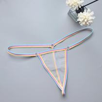 Mini Biquíni Colorido Para Mulheres, Tanga Sexy, Lingerie Para Casais, Calcinhas Tentadoras