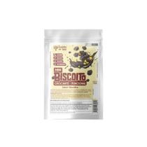 Mini Biscoito de Baunilha Coberto Com Chocolate, Sem Açúcar, Sem Glúten, Sem Conservantes