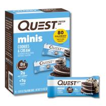Mini biscoitos e cremes Protein Bars Quest Nutrition 14 unidades Mini biscoitos e cremes Protein Bars Quest Nutrition 14 unidades