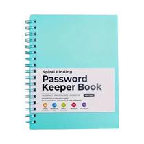 Mini Bloco De Notas Espiral Para Senhas, Organizador, Diário E Caderno Para Escritório E Material