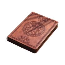 Mini Bloco de Notas Portátil A6 em Couro PU - Estilo Retrô para Escritório e Contabilidade