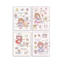 Mini Bloco De Notas Portátil E Fofo Para Anotações Diárias, Material Escolar E De Escritório,