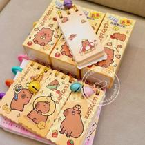 Mini Bloco Espiral Surpresa Capivara Mini Bloco Espiral Surpresa Capivara