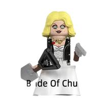 Mini Blocos De Construção Caixa Surpresa Chainsaws Man Denji Pochita Makima Power Armor Brinquedos