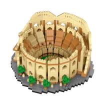 Mini Blocos de Construção: Coliseu Romano, Arco do Triunfo - Adulto e Criança