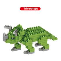 Mini Blocos De Construção De Diamante Educacional Para Crianças Dinossauro Tiranossauro Rex