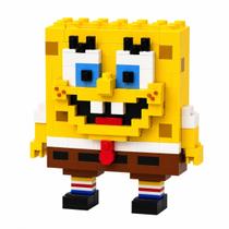 Mini Blocos de Montar Bob Esponja Pixelado Colecionável - 20