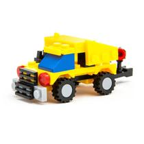 Mini Blocos De Montar City Blocks - Caminhão Guerra 2em1