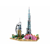 Mini Blocos De Montar Grandes Cidades Dubai - 593 Peças Mini Blocos De Montar Grandes Cidades Dubai - 593 Peças