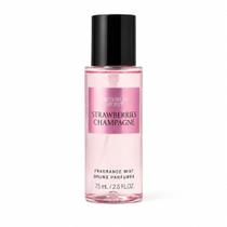 Mini Body Splash Victoria's Secret Strawberries Champagne Feminino 75ml Original Mini Body Splash Victoria's Secret Strawberries Champagne Feminino 75ml Original