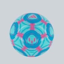 Mini Bola Adidas Messi Azul e Rosa