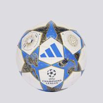 Mini Bola Adidas UCL Branca e Azul