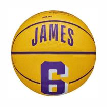 Mini Bola Basquete Wilson NBA Player Icon Lebron James Tam 3