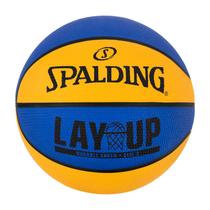 Mini Bola de Basquete Spalding Lay-Up 56 cm Azul/Laranja Mini Bola de Basquete Spalding Lay-Up 56 cm Azul/Laranja