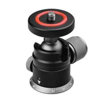 Mini bola de câmera Poyinco com cabeça de tripé com suporte Hotshoe de 3 kg Mini bola de câmera Poyinco com cabeça de tripé com suporte Hotshoe de 3 kg