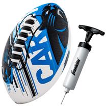 Mini Bola de Futebol Americano Franklin Sports NFL Carolina Panthers - 8,5" - Para Crianças