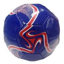 Mini Bola de Futebol - Azul e Vermelho - Tamanho 2 - ST Import