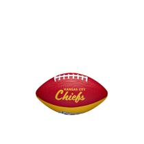 Mini Bola de Futebol Wilson NFL Kansas City Chiefs Design Retrô Mini Bola de Futebol Wilson NFL Kansas City Chiefs Design Retrô
