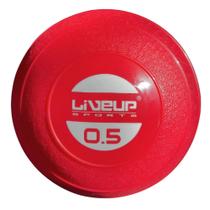 Mini Bola de Peso para Exercicios Treino Fisioterapia 0,5 Kg Liveup Sports