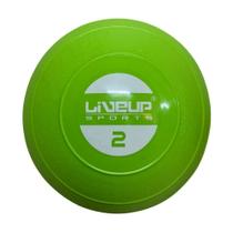 Mini Bola de Peso para Exercicios Treino Fisioterapia 2kg Liveup Sports
