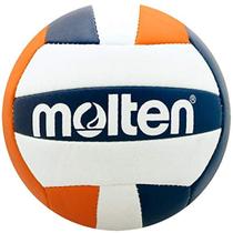 Mini Bola de Vôlei Molten, Azul Marinho/Laranja (V200-NVY/ORA) Mini Bola de Vôlei Molten, Azul Marinho/Laranja (V200-NVY/ORA)