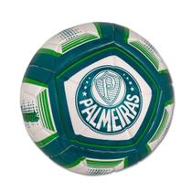 Mini Bola Futebol De Campo Palmeiras Branca/Verde