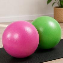 Mini Bola Pilates 22cm Fisioterapia Yoga Reabilitação Postura Alongamento Exercícios Mobilidade Equilíbrio Fortalecimento Fitness Inflável