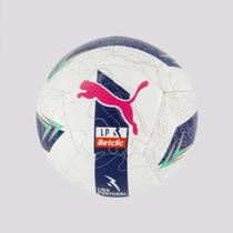 Mini Bola Puma Orbita Liga Portugal Branca e Marinho