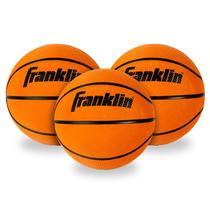 Mini bolas de basquete de espuma Franklin Sports, 5 polegadas, pacote com 3