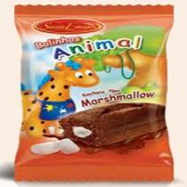 Mini Bolo de Chocolate com Recheio de Marshmallow 8x15x40g Mini Bolo de Chocolate com Recheio de Marshmallow 8x15x40g