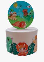 Mini bolo fake dino baby