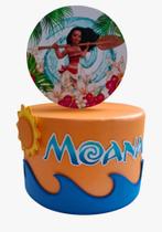 Mini bolo fake moana