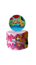 Mini bolo fake pool party