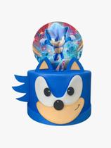 Mini bolo fake sonic azul