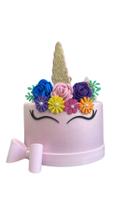 Mini bolo fake unicornio