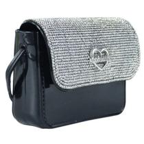Mini Bolsa Bolsinha Transversal Brilho Molekinha 20034.3 Mini Bolsa Bolsinha Transversal Brilho Molekinha 20034.3