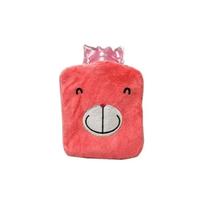 Mini bolsa de lã para água quente com forro de desenhos coloridos