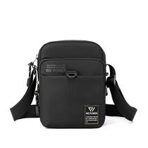 Mini bolsa de nylon crossbody Messenger para homens, ao ar livre, pequena Mini bolsa de nylon crossbody Messenger para homens, ao ar livre, pequena