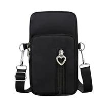 Mini Bolsa de Ombro Feminina com 3 Compartimentos - Porta Celular