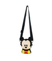 Mini Bolsa De Ombro Mickey Silicone 15x11.5cm Disney