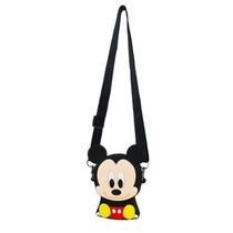 Mini bolsa de ombro mickey silicone 15x11.5cm - disney Mini bolsa de ombro mickey silicone 15x11.5cm - disney