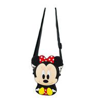 Mini Bolsa De Ombro Minnie Silicone 15x11.5cm Disney