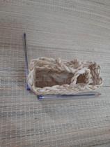 Mini bolsa de palha lembrancinha