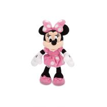 Mini Bolsa de Pelúcia Minnie Mouse - 24cm - Rosa Mini Bolsa de Pelúcia Minnie Mouse - 24cm - Rosa